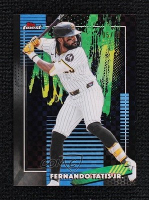 2026 Topps Finest Common Black Refractor 5/10 Fernando Tatis Jr #27 0v33