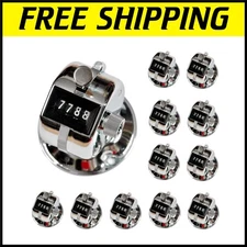 Reliable Digital Tally Counter with Heavy-Duty Metal Base - No Batteries Needed