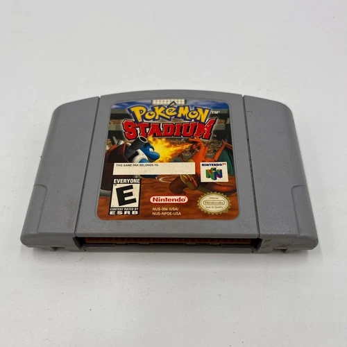 Pokemon Stadium N64 Nintendo 64 Game Only Tested and Working