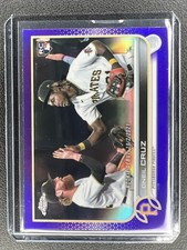 2022 TOPPS CHROME - ONEIL CRUZ #USC74 PURPLE REFRACTOR RC 