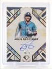 JULIO RODRIGUEZ 2025 TOPPS DIAMONDS ICONS AUTOGRAPH #AC-JRO AUTO /25 Q4078