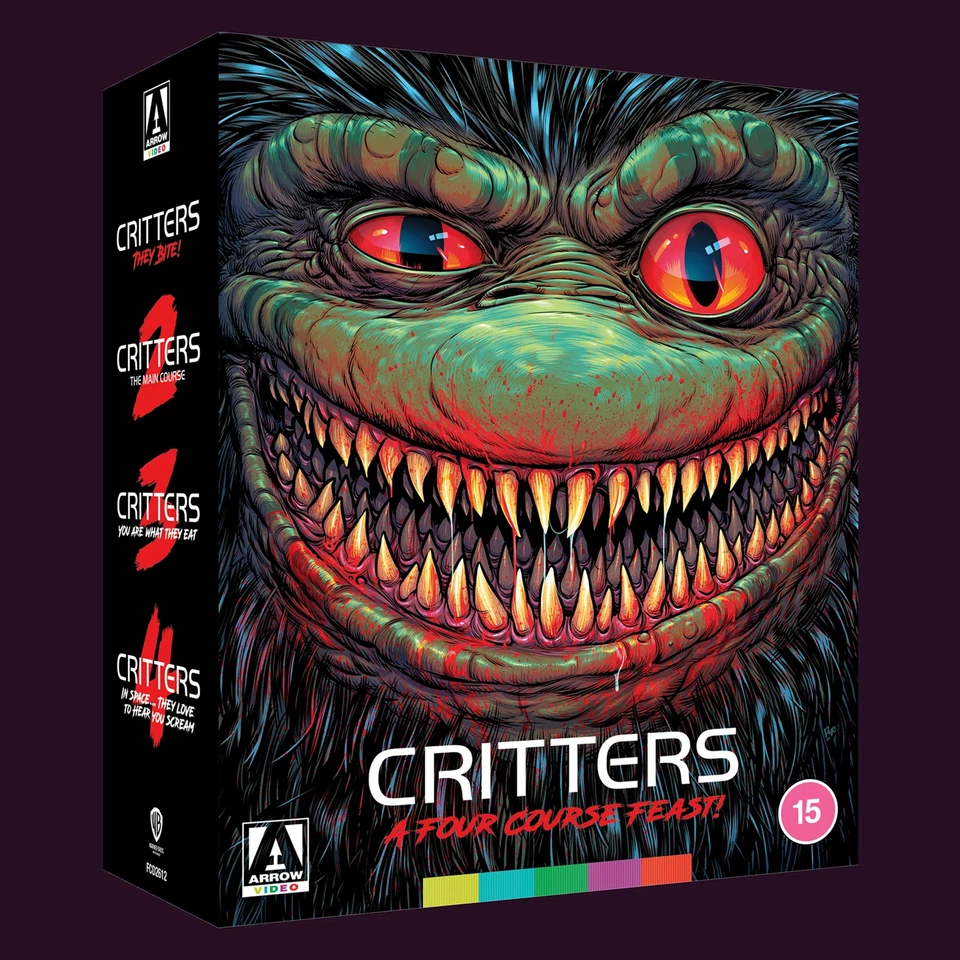 Critters: A Four Course Feast! Limited Edition [15] Blu-ray Box Set - Image 2 of 2