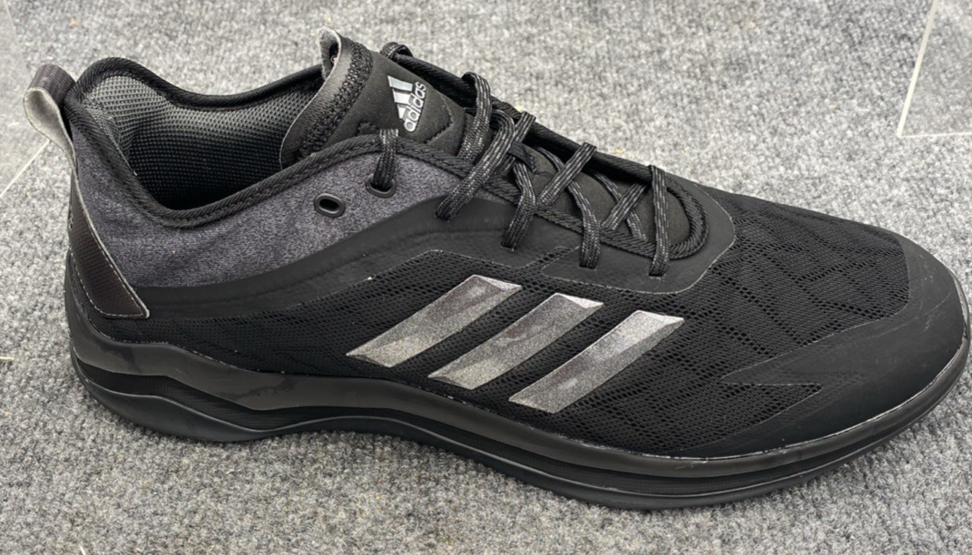 SAOLA Scarpe Adidas 'Black Night Metallic' Athletic Speed Trainer 4 taglia 14 CG5135