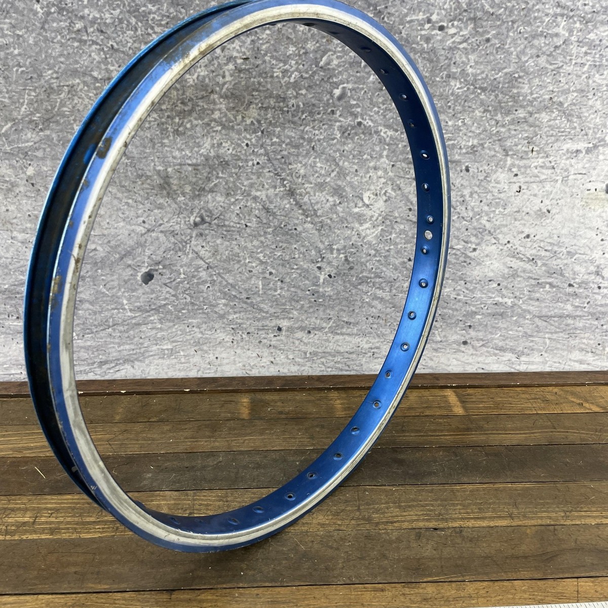 アラヤ BMX リアホイール 20インチ Vintage Araya BMX Rim Blue Hoop Alloy 20x1.75 Japan 36 Hole