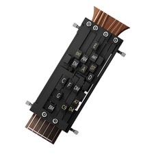 2X(Gitarrenakkordtrainer für Anfänger - Portables Übungstool mit Lernsystem4366