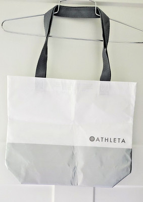 Athleta reusable tote Bag 14 in X 12 in X 4 in