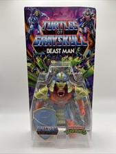Mattel Turtles Of Grayskull MOTU TMNT Beast Man Samurai Action Figure Unpunched