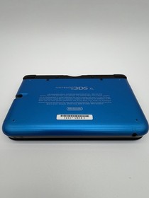 Nintendo 3DS XL Blue and Black With SD Card Working Tested USA