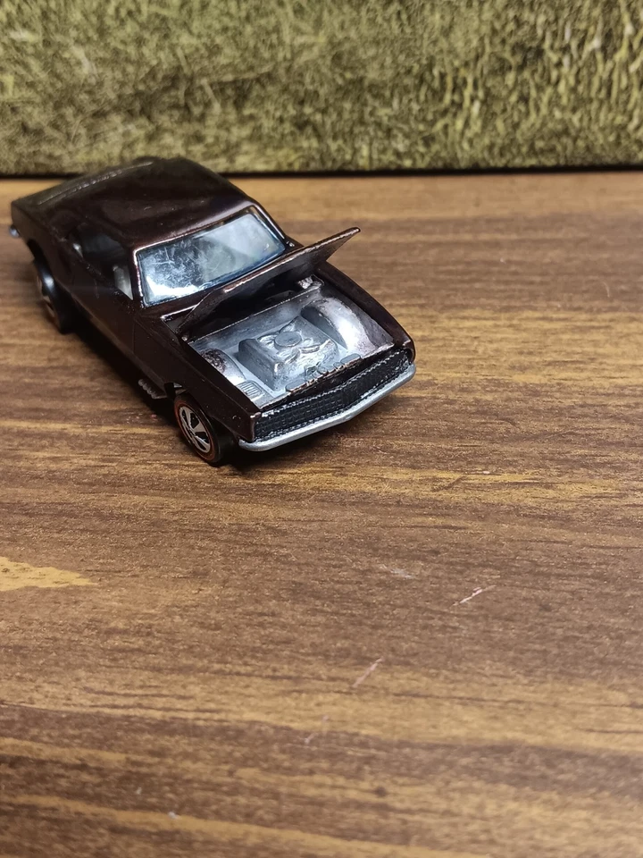 Camaro marrón personalizado Hot Wheels Redline restauración Foto 4 de 4