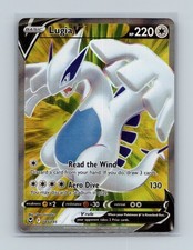 Lugia V (Full Art) Holo Ultra Rare SWSH12: Silver Tempest 185/195 LP on eBay