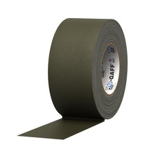 Pro Tapes Premium Grade Gaffer Tape PRO-Gaff : 3 in. x 55 yds. Olive Drab 