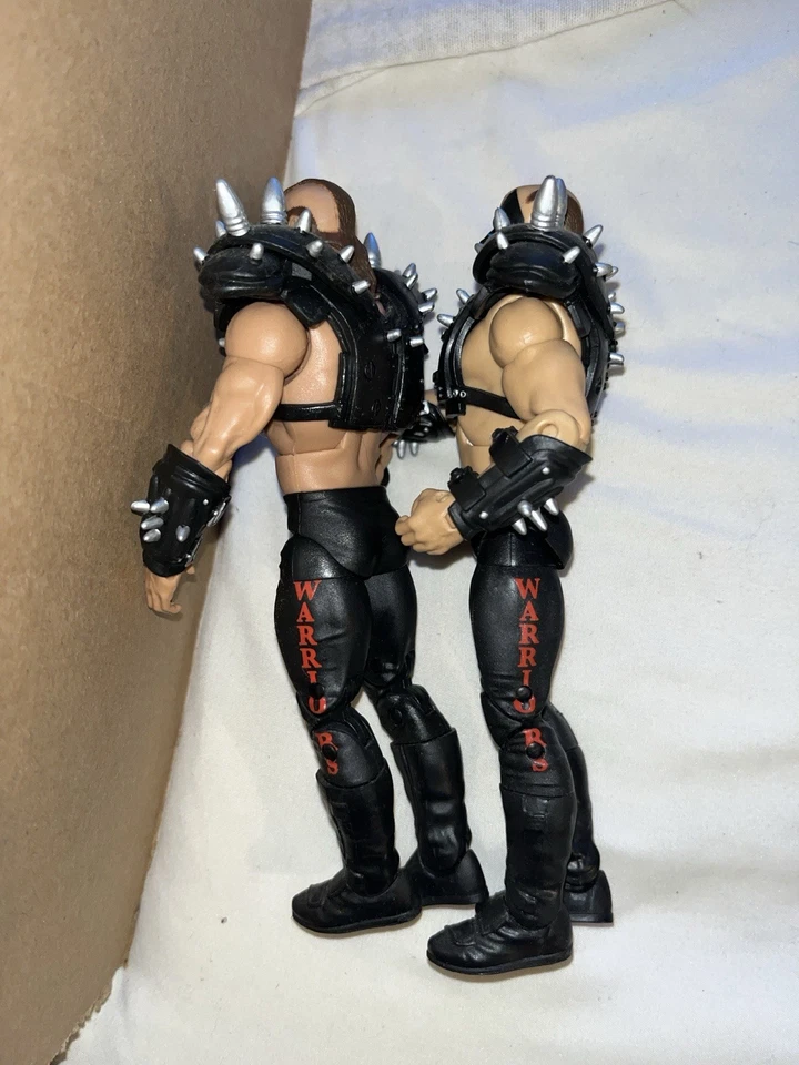 WWE Mattel Elite Legends Road Warriors Hawk & Animal Wrestling Figures hasbro - Image 4 of 4