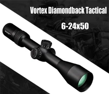Vortex Diamondback Tactical 6-24x50mm Rifle Scope FFP EBR-2C Reticle 30mm