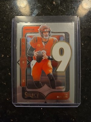 2024 Panini Select - Select Numbers Joe Burrow #15 Full Lot Of 6 Cards