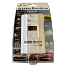 Kidde Carbon Monoxide Detector, Methane, & Explosive Gas Alarm Plug--‎KN-COEG-3