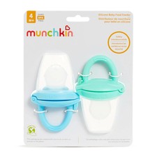 Munchkin Silicone Baby Food Feeder for Solids and Purees, Great for Self-Feeding