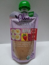 Plum Organics Tots Mighty Builder Fruit  Veggie Blend Pouches 4 oz Pack Of 12