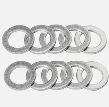(10)New 18mm Transmission Oil Drain Plug Washers 90471-PX4-000 Fits Honda& Acura