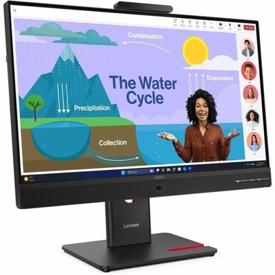 Lenovo ThinkVision T24D-4v 24 Class Webcam Full HD LED Monitor