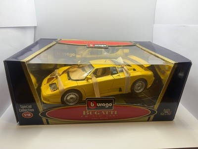 1:18 Bburago Bugatti EB110 yellow 1991 cod 3035 rare (1999 production)
