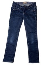 Paige Premium Denim Blue Height Jeans Women  s Size 25 Straight Leg Made USA