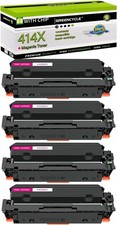 High-Yield W2023X 414X Magenta Toner Cartridge for HP Laserjet Pro M454dn M455dn