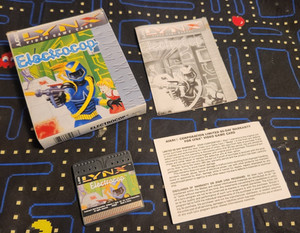 Jeu Atari Lynx ZAKU – SHMUP Rare Pour Collectionneur