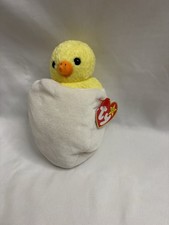 Eggbert The Chick Beanie Baby WITH TAG ERRORS brand New With Tags