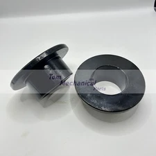 2pcs Bucket Bushing 70*90*57*138mm (ID*OD*H*Flange) Bearing Steel With Flange
