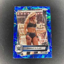 2025 Topps Chrome Sapphire Edition WWE #123 Charlotte Flair