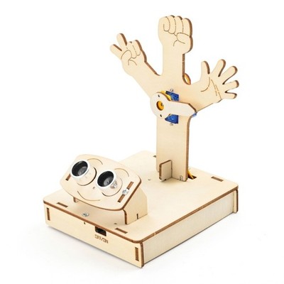 Desk Size Ultrasonic DIY Project Kit for Casual Group Play and Display