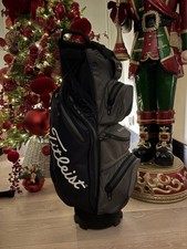 Titleist StaDry 14-Way Divider Golf Bag – Black/Grey – Great Condition