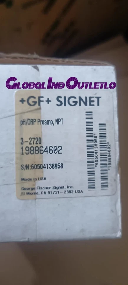 1PCS GEORG FISCHER +GF+ SIGNET 3-2720 (NEW IN BOX) Free Fastshipping DHL - Image 2 of 4