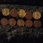 US Lincoln Memorial Small Cent Pennies Lot of 10, Mixed Dates Lincoln Memorial — photo 2