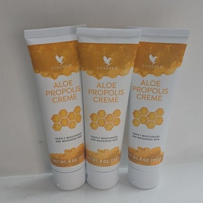 Forever Aloe Propolis Creme, 4oz/113 g, deeply moisturizes & nourishes skin 3pk