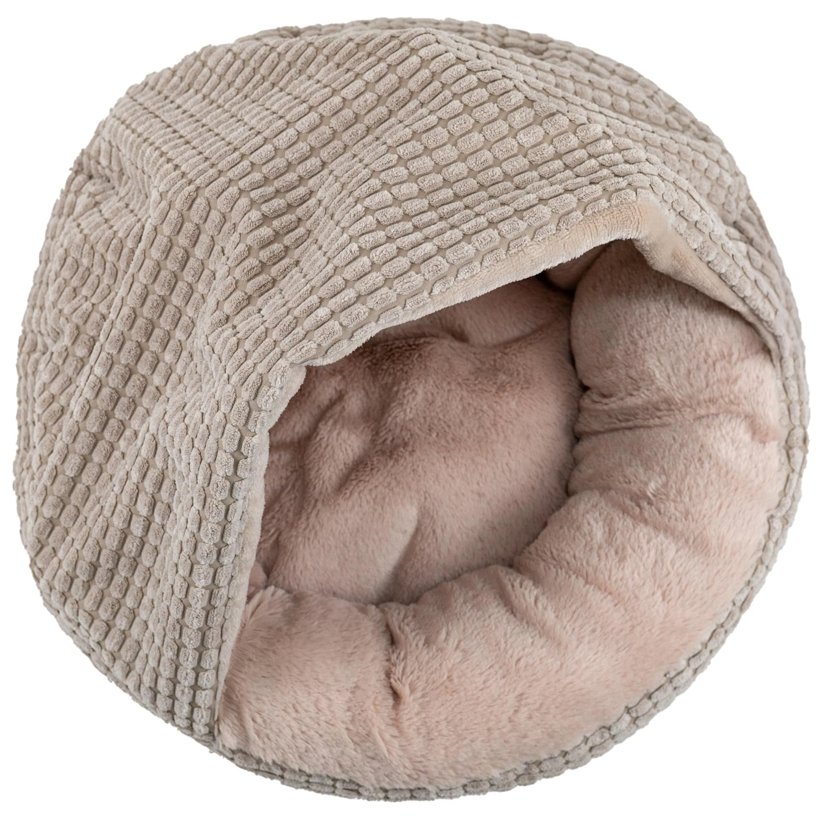 Snuggle Haven Hooded Pet Bed, Covered Cat or Dog Bed, Waterproof and Machine ...