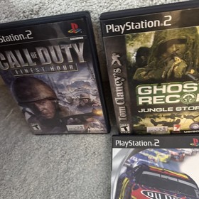 Sony Playstation 2 Slim SCPH-77001 PS2 Bundle - READ LISTING BEFORE BUYING