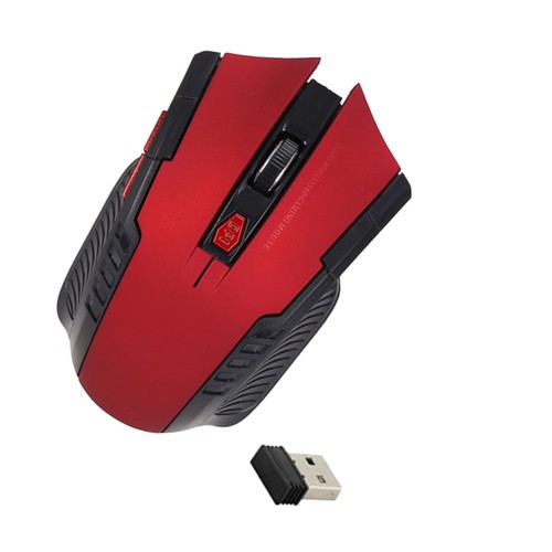 Optical Mouse 2.4ghz 6 Buttons USB Wireless Portable Optical Gaming Mouse for - Zdjęcie 4 z 11