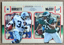 2010 Topps Chrome Gridiron Lineage #CGL-DM Tony Dorsett/LeSean McCoy Football