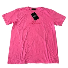 Boohoo Man Short Sleeve T Shirt Mens Size M Pink