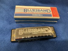Vintage Hohner International Bluesband Harmonica Original Box And Instructions