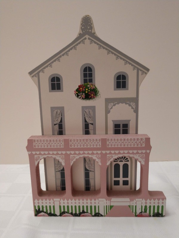 SHEILA'S COLLECTIBLE 1871 STOCKTON PLACE ROW HOUSE CAPE MAY NEW JERSEY, signed
