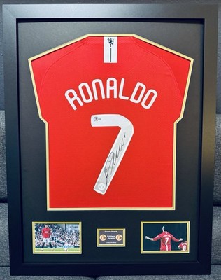 Cristiano Ronaldo signiertes Manchester United Trikot / FIFA / Beckett
