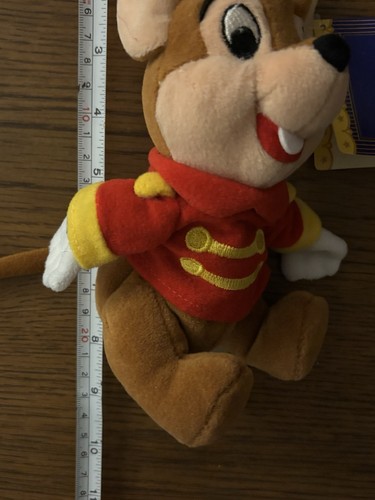 Vintage Disney Dumbo Timothy Mouse Plush 9” Stuffed Animal 1998 Tags Exclusive - Picture 7 of 7