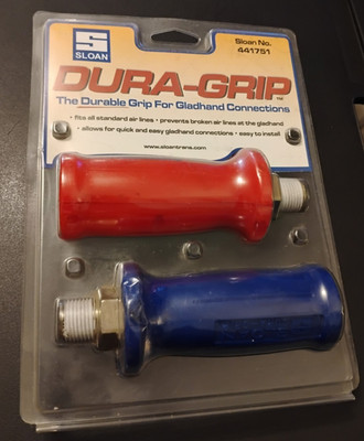 New Sloan Dura Grip Durable Handle Set for Gladhand Connections 441751