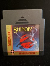 NES Nintendo Shinobi Tengen Cartridge Sega