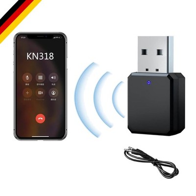 Bluetooth Adapter 5.1 Mini USB AUX für Stereo, Auto, TV, Kopfhörer