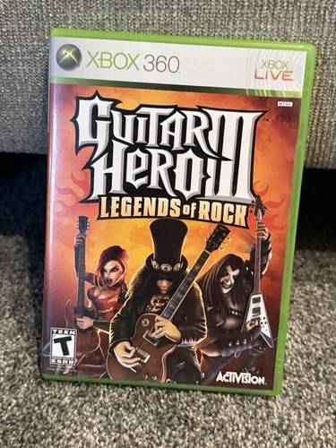 Guitar Hero III: Legends of Rock Microsoft Xbox 360, 2007