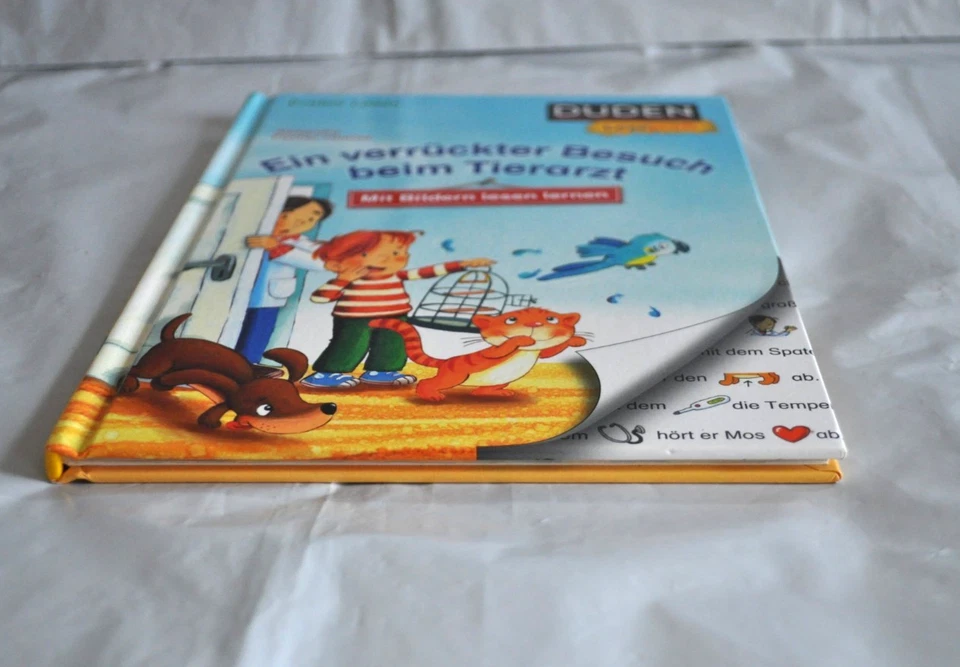 German Duden Ein verrückter Besuch beim Tierarzt Mit Bildern lesen lernen Book - Image 4 of 4