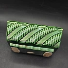 McCoy Pottery Green Rectangle Planter Vintage Made in USA Ceramic